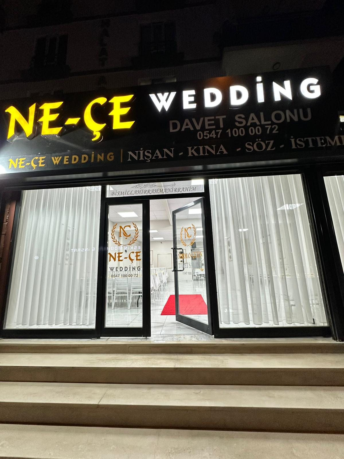 NE-ÇE Wedding Davet Salonu - Batman - Nişan / Kına / Söz / İsteme / Doğum Günü / Mezuniyet / Batman Davet Salonları